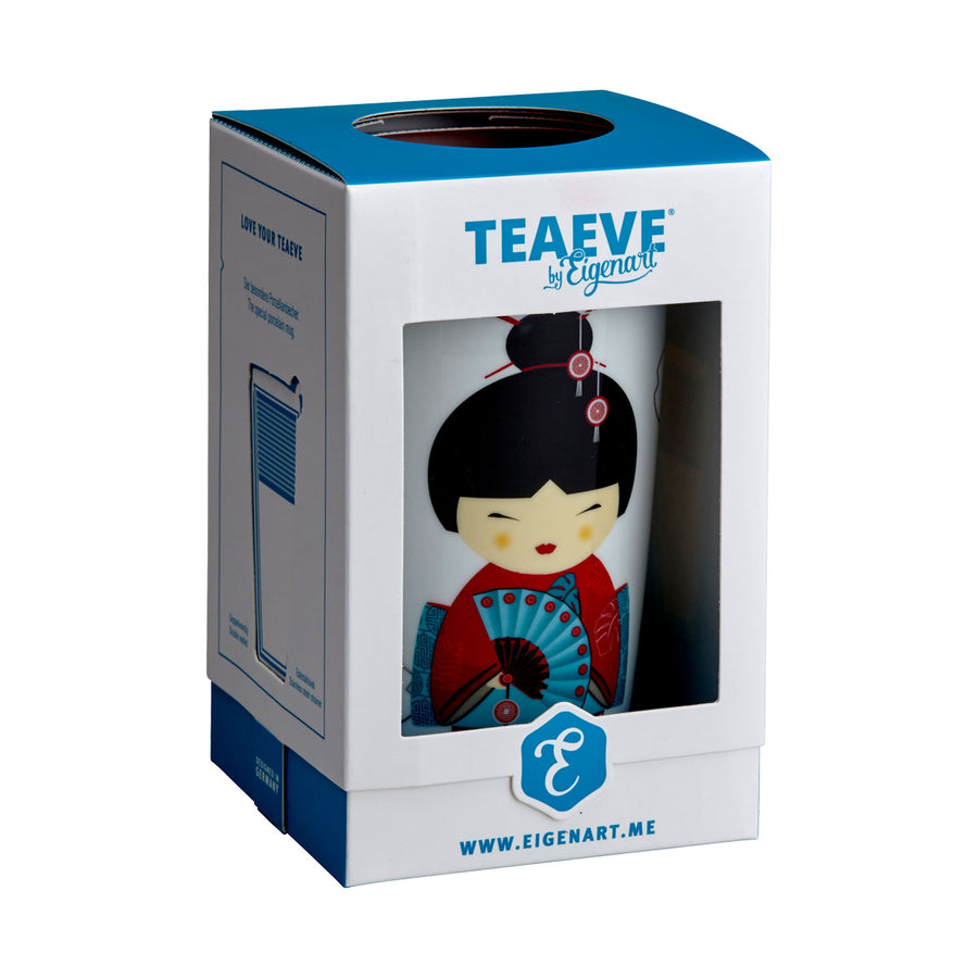 Tisaniera Termica Teaeve Little Geisha Red  tisaneire - qualcosadite te e spezie dal mondo cannella curcuma curry pepe 