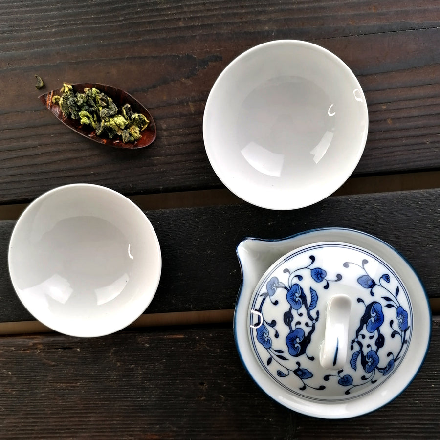 TeaSet Bēi, in ceramica per due persone