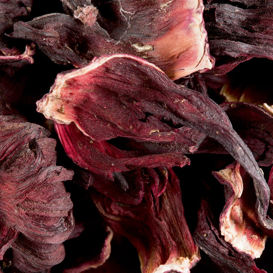 KARKADE FIORI DI IBISCO  Infusi e tisane - qualcosadite te e spezie dal mondo cannella curcuma curry pepe 