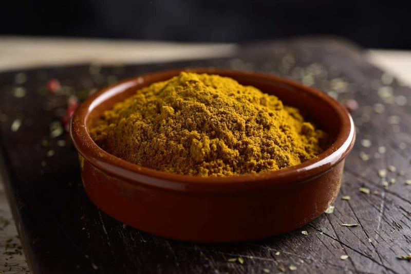 CURRY di MADRAS  CURRY - qualcosadite te e spezie dal mondo cannella curcuma curry pepe 
