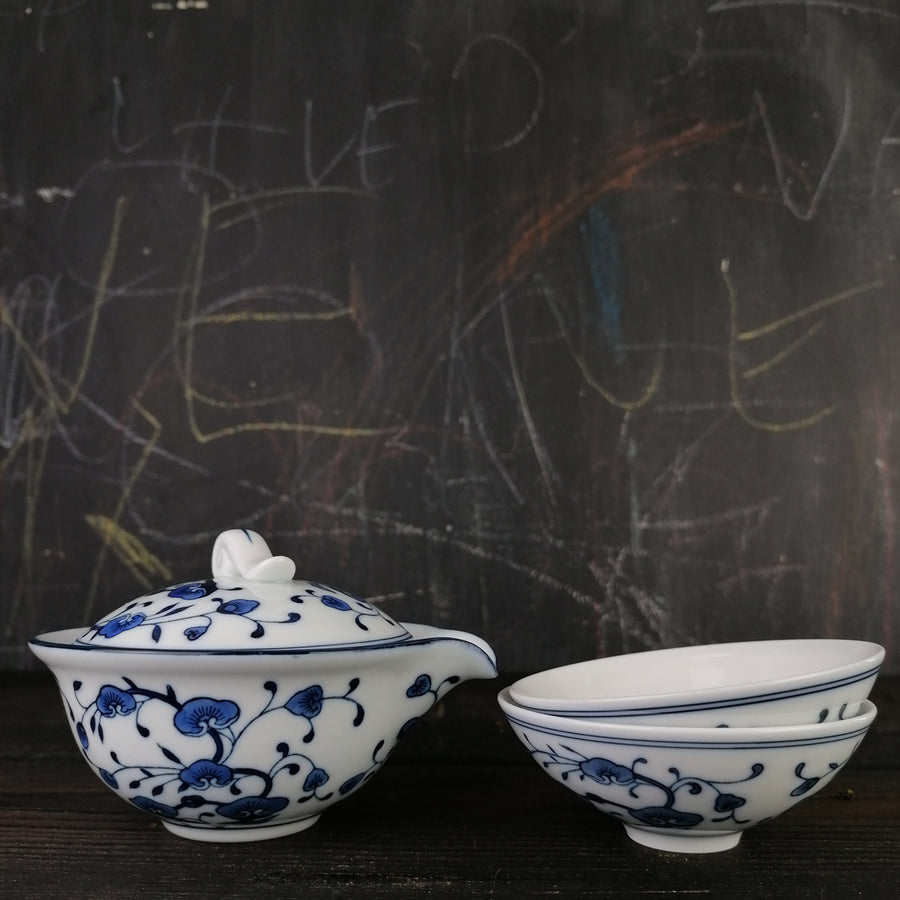 TeaSet Bēi, in ceramica per due persone