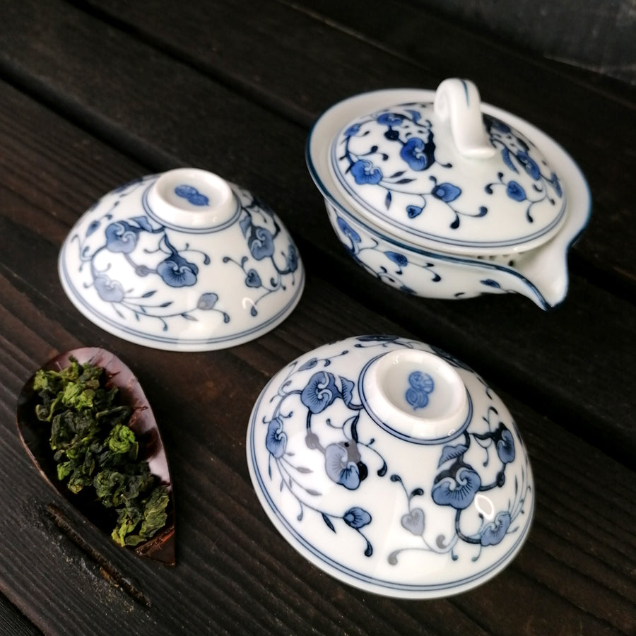 TeaSet Bēi, in ceramica per due persone